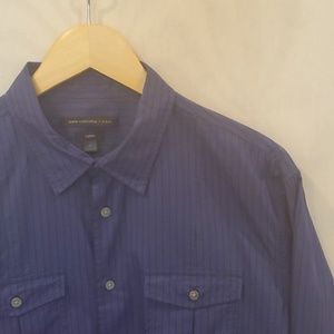 John Varvatos USA Luxe Button Down L
